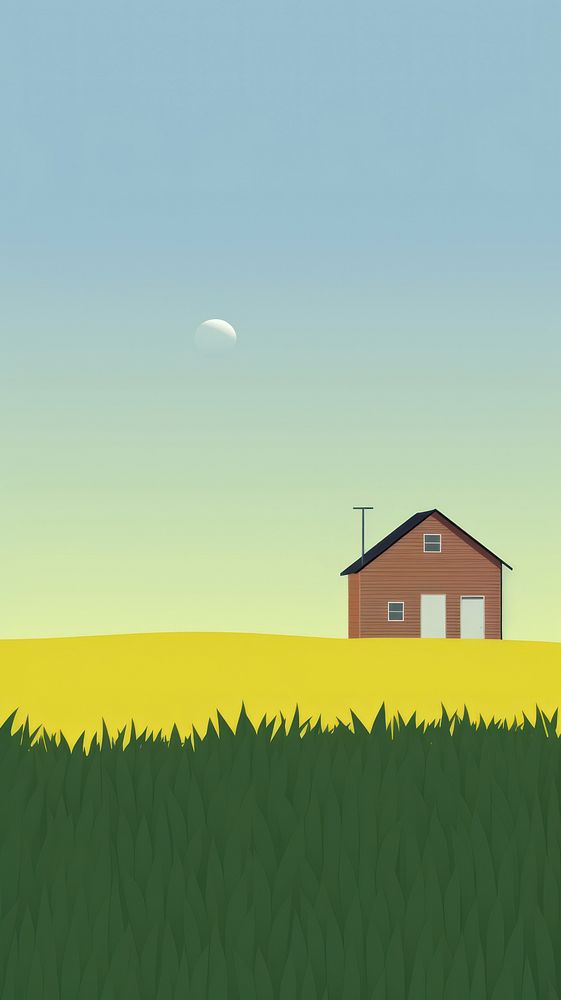 Countryside architecture agriculture building. AI generated Image by rawpixel.