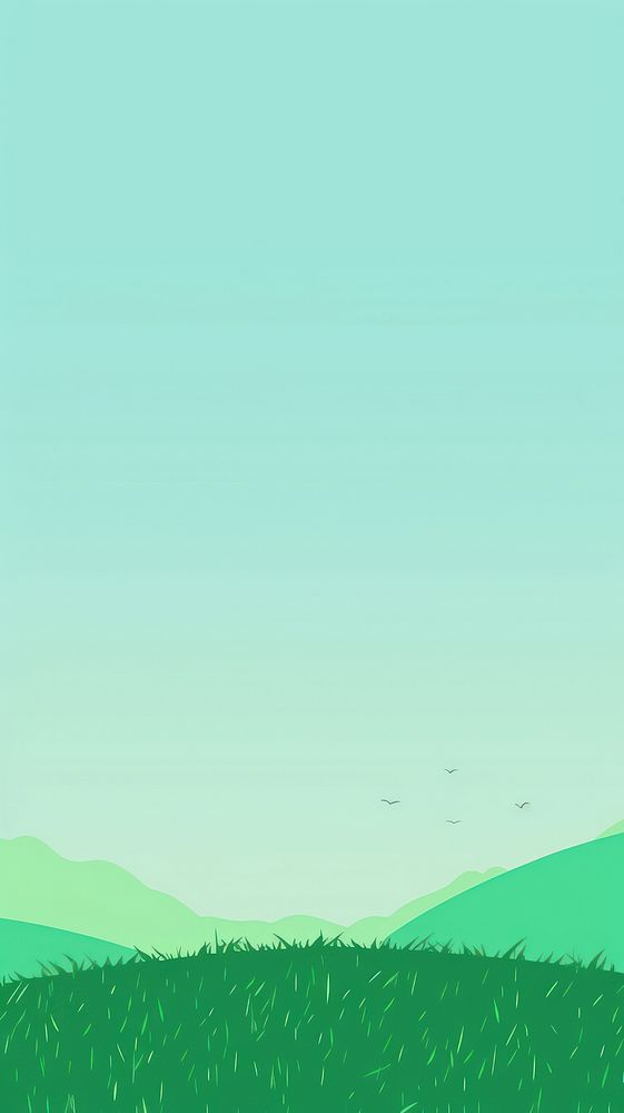 Mint green backgrounds outdoors horizon. AI generated Image by rawpixel.