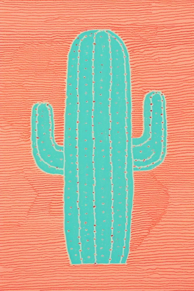 Cactus backgrounds creativity textured. AI generated Image by rawpixel.