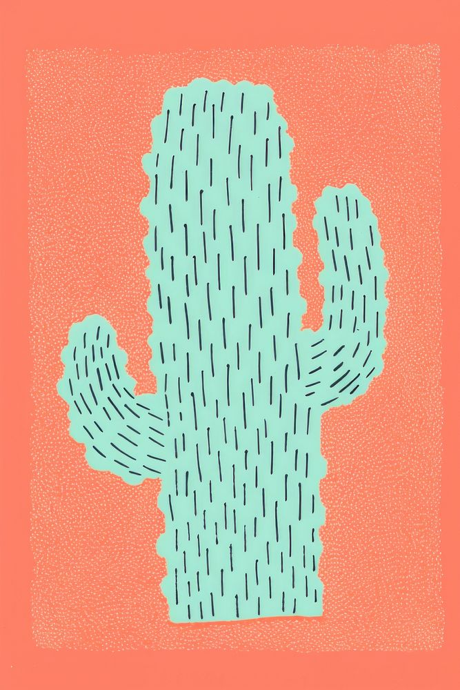 Cactus plant creativity outdoors. AI generated Image by rawpixel.