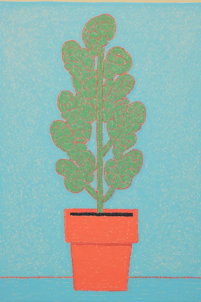 Plant in a pot leaf creativity houseplant. AI generated Image by rawpixel.