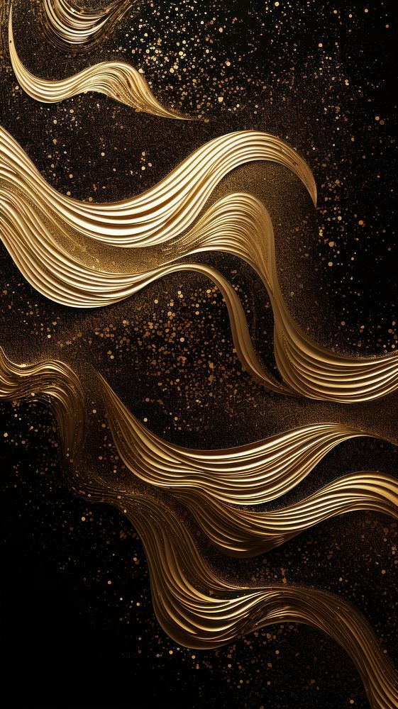 Pattern nature gold backgrounds. AI generated Image by rawpixel.