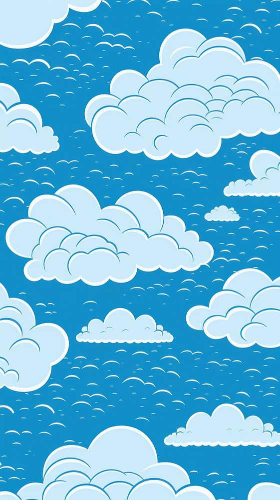 Cloud wallpaper outdoors sky tranquility. AI generated Image by rawpixel.
