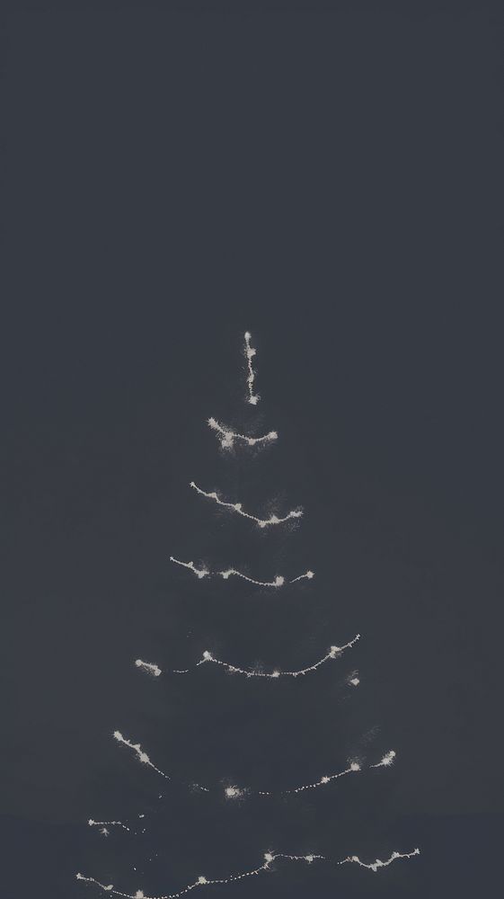 Christmas tree outdoors light plant. AI generated Image by rawpixel.
