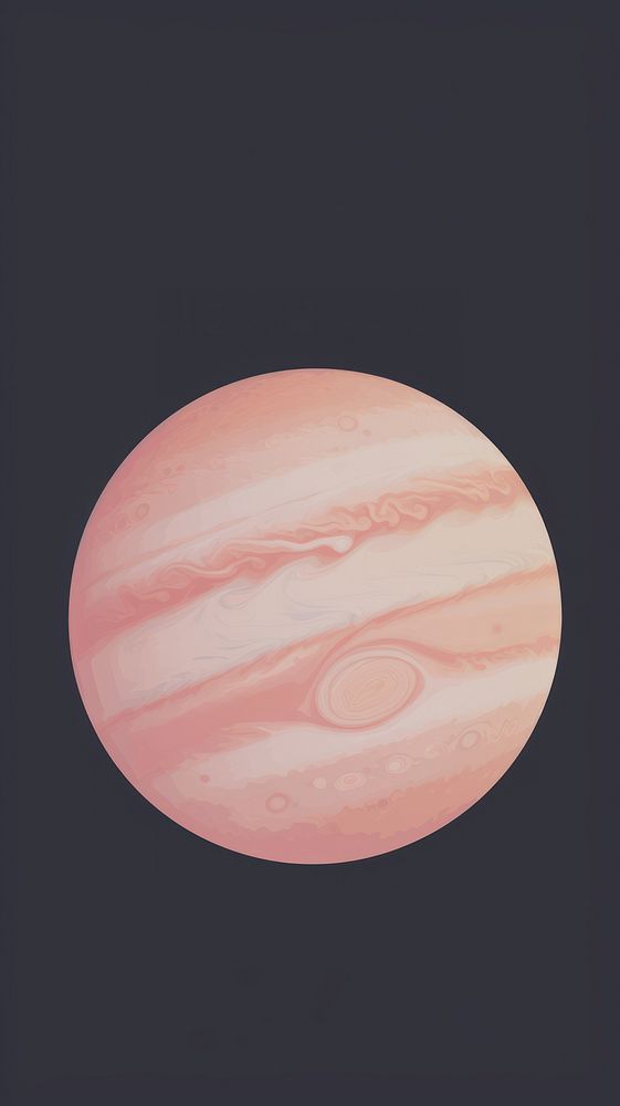 Jupiter planet astronomy space moon. AI generated Image by rawpixel.