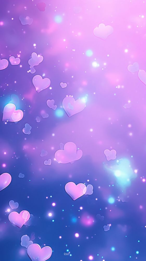 Aesthetic stars wallpaper backgrounds purple illuminated. AI generated Image by rawpixel.