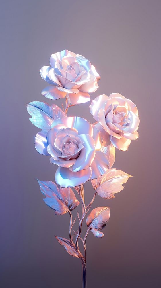 Rose flowers petal plant inflorescence. AI generated Image by rawpixel.