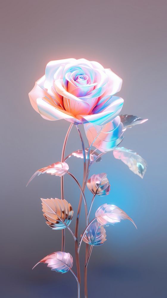Rose flowers plant inflorescence creativity. AI generated Image by rawpixel.