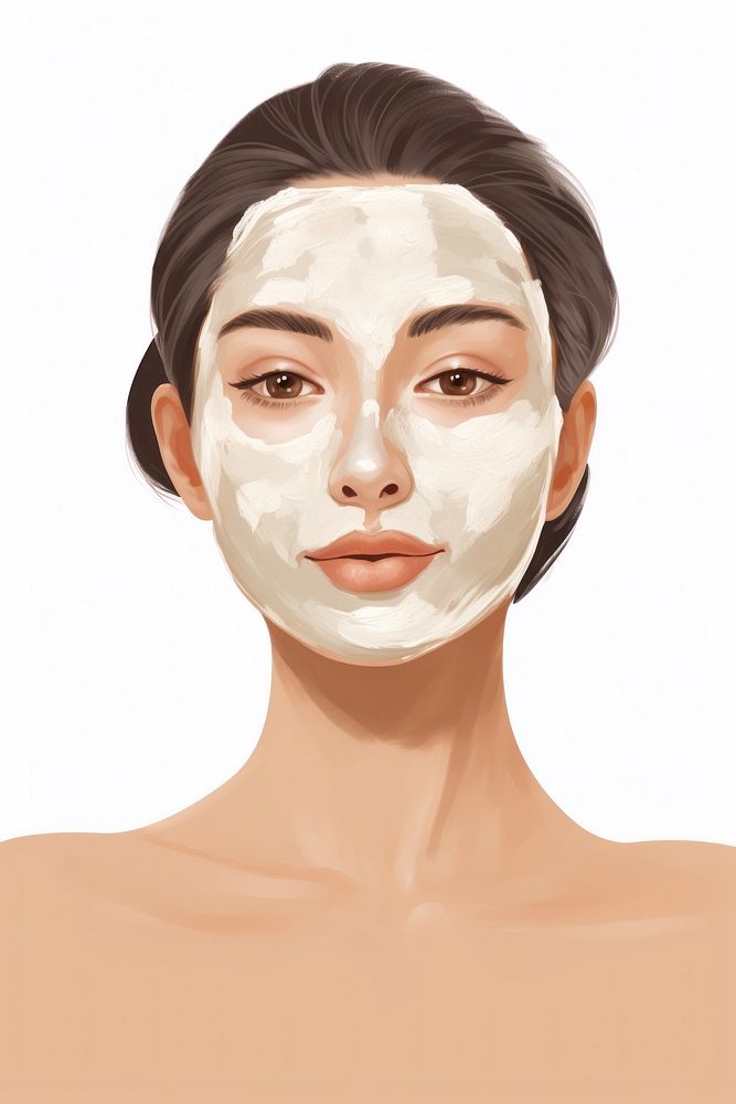Young woman portrait adult mask. AI generated Image by rawpixel.