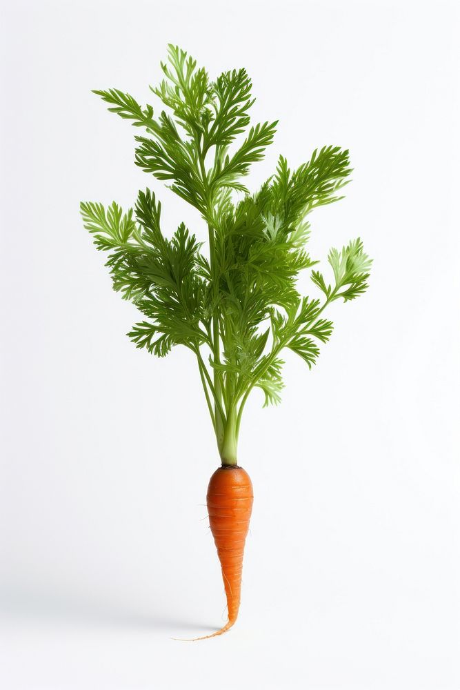 Carrot sapling vegetable plant food. AI generated Image by rawpixel.