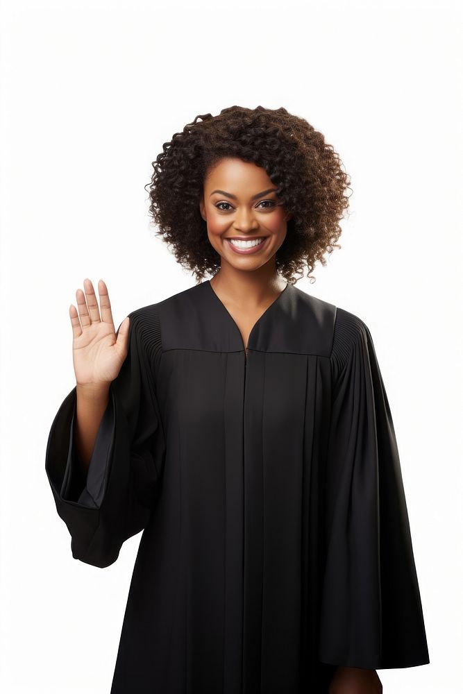 Black female judge portrait fashion adult. AI generated Image by rawpixel.