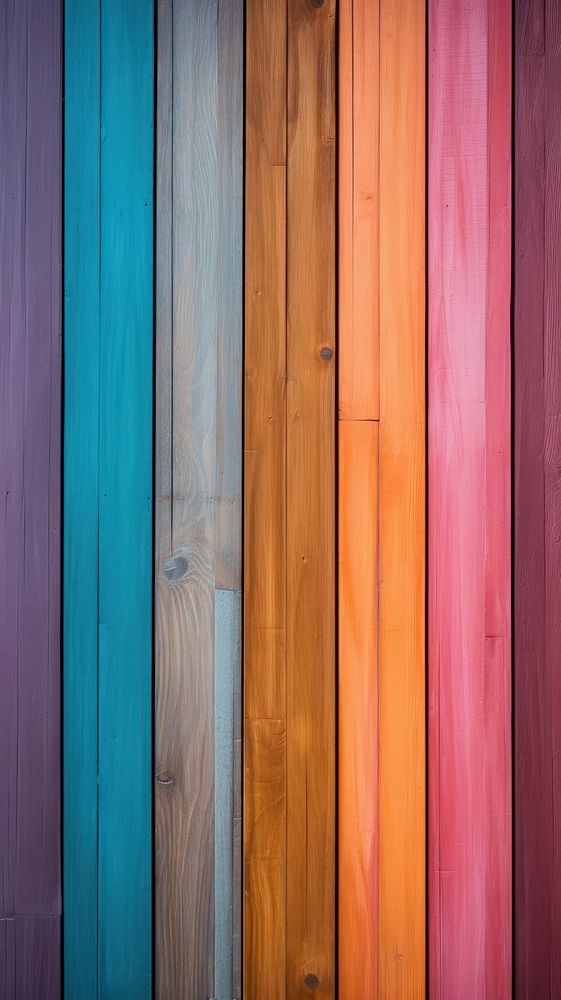 Vertical colorful clean smooth wood hardwood flooring. AI generated Image by rawpixel.