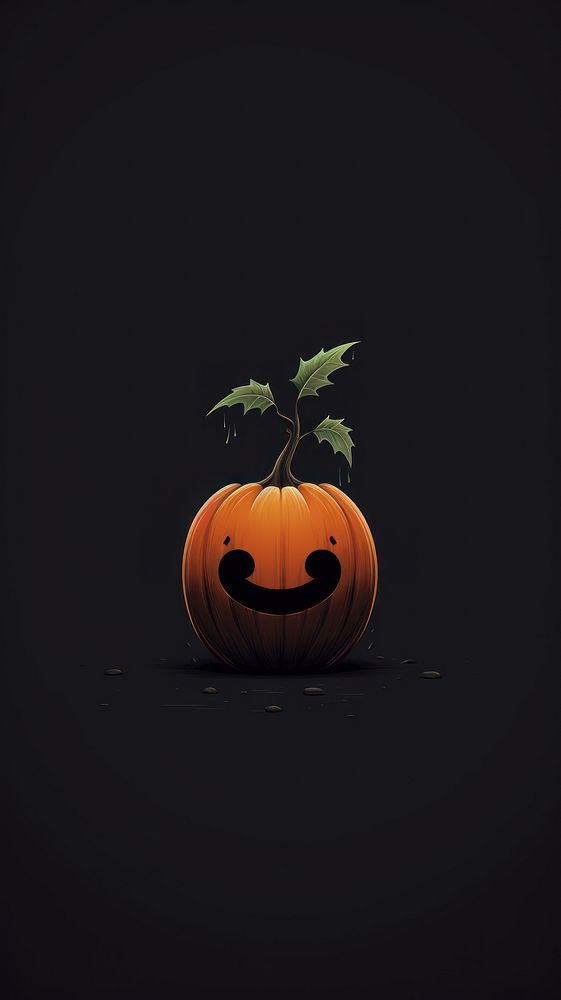 Halloween art plant black anthropomorphic. AI generated Image by rawpixel.