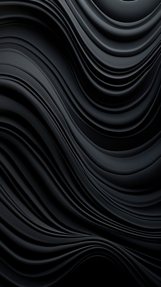 Wave texture black abstract backgrounds. 