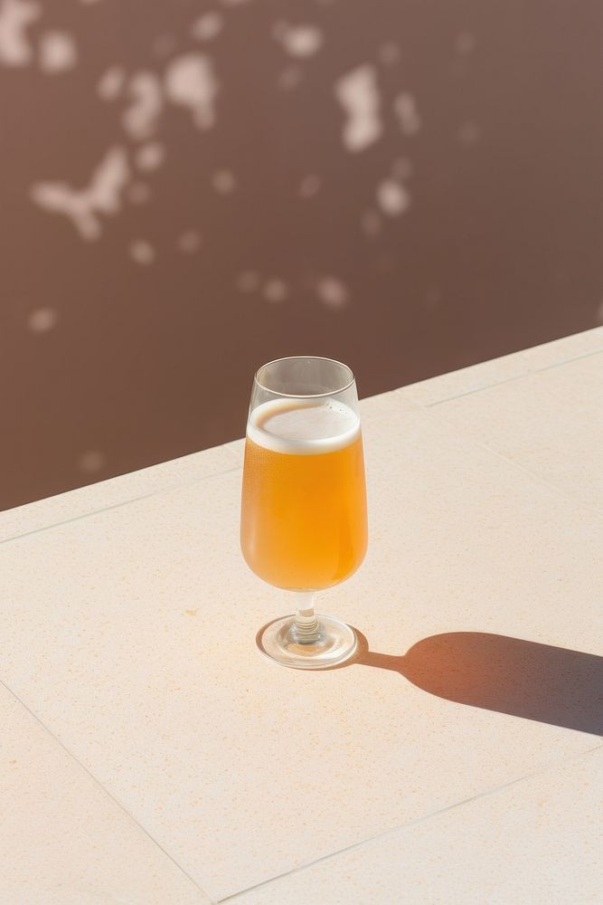 Beer glass drink refreshment. AI generated Image by rawpixel.