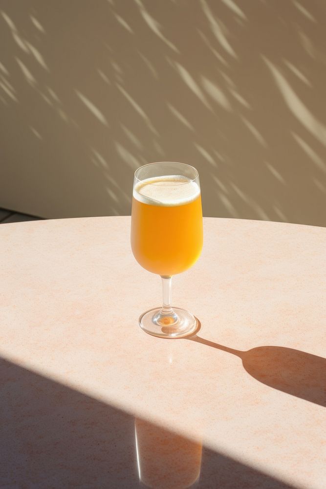 Beer glass drink juice. AI generated Image by rawpixel.