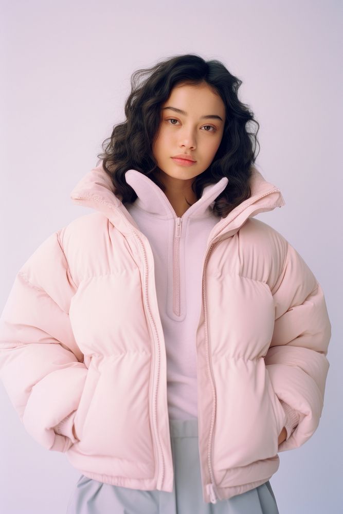 Singaporean woman jacket sweatshirt coat. AI generated Image by rawpixel.