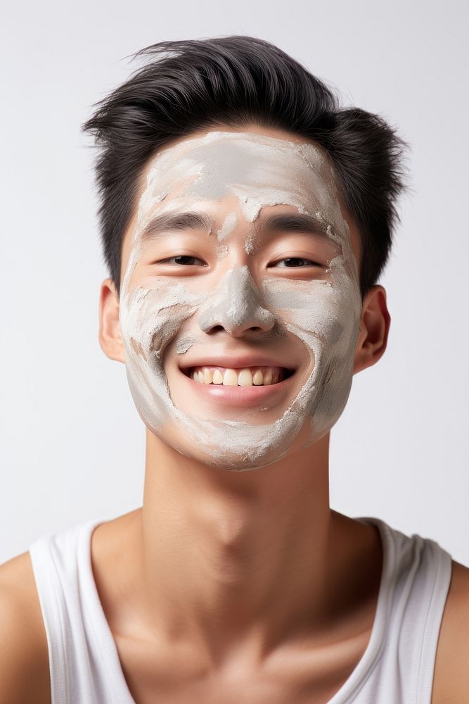 Mask clay portrait adult photo. AI generated Image by rawpixel.