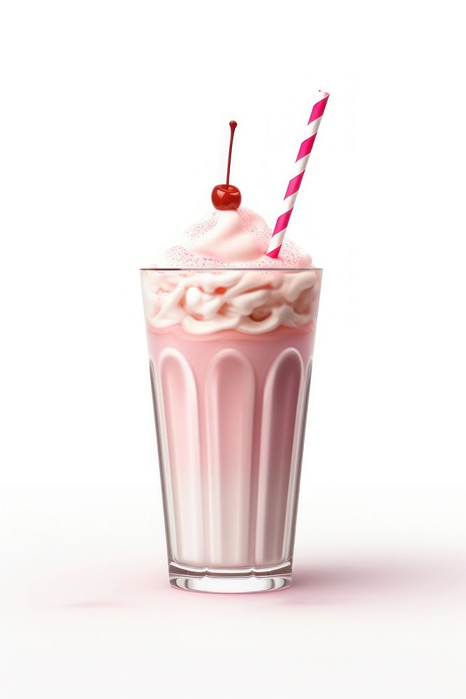 A milkshake smoothie dessert drink. AI generated Image by rawpixel.