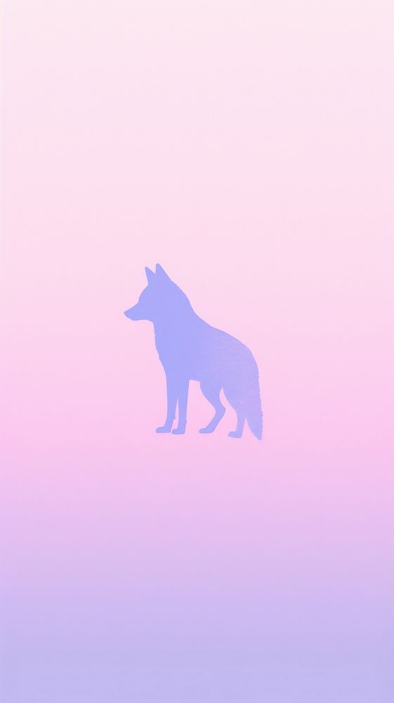 Wolf walking shadow animal mammal pet. AI generated Image by rawpixel.