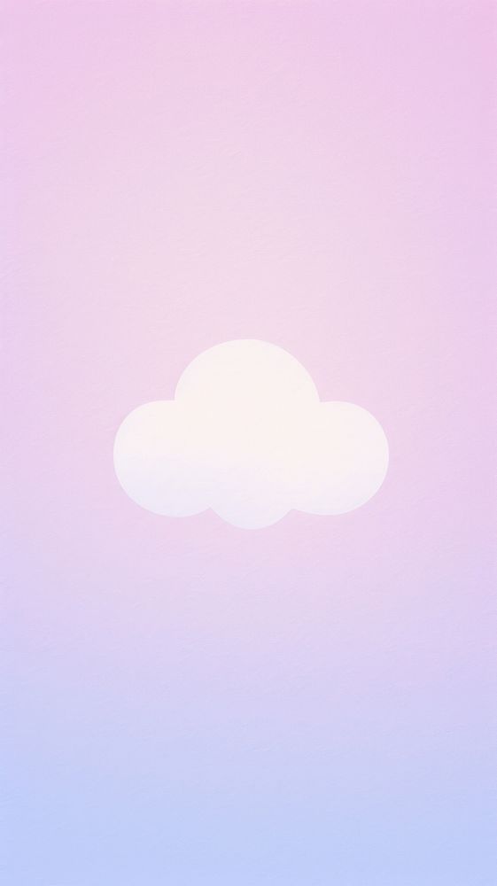 Cloud icon shadow outdoors purple nature. AI generated Image by rawpixel.