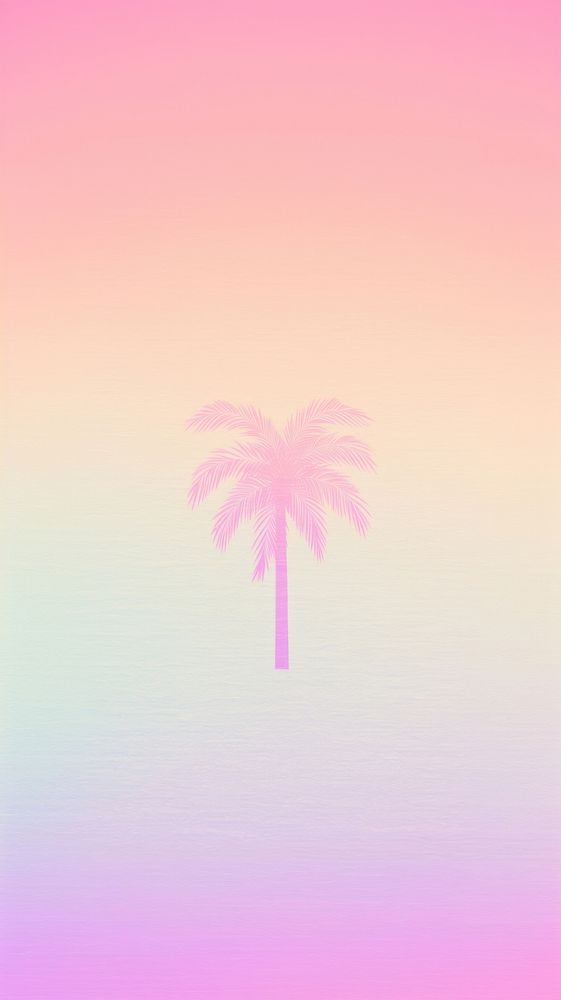 Coconut tree icon nature purple plant. AI generated Image by rawpixel.