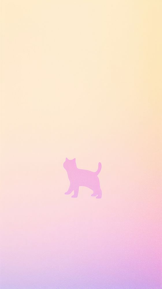 Cat walking sideview animal mammal purple. AI generated Image by rawpixel.