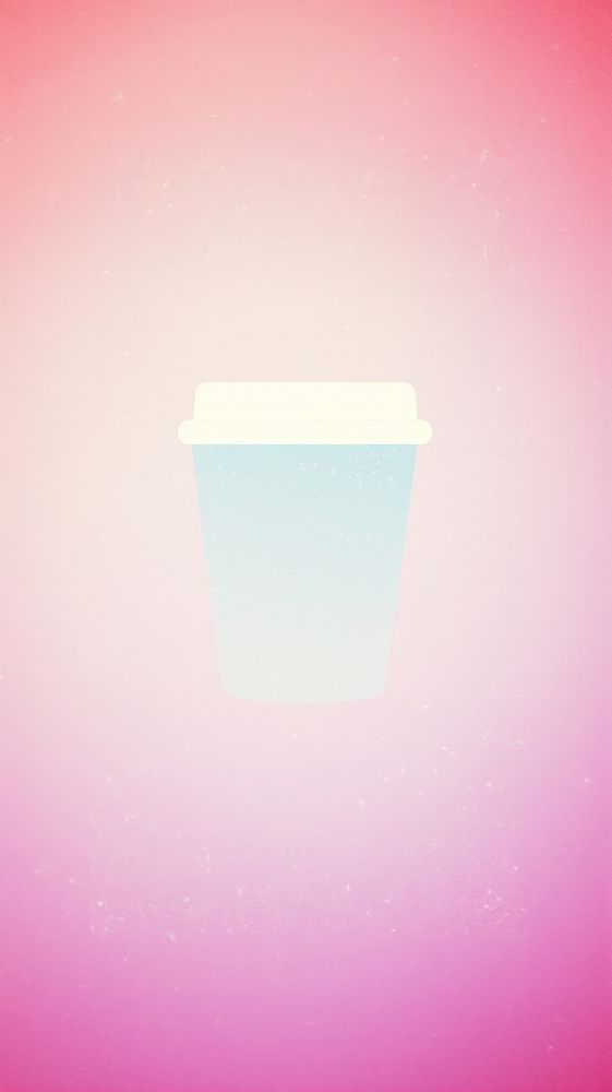Coffee cup icon disposable rectangle lighting. AI generated Image by rawpixel.
