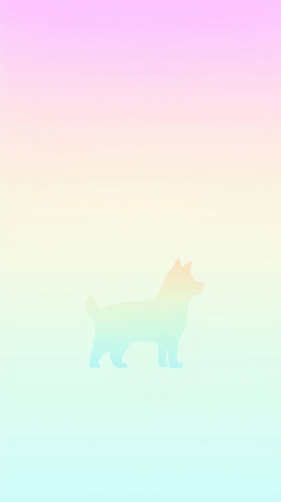 Dog walking sideview silhouette animal mammal. AI generated Image by rawpixel.