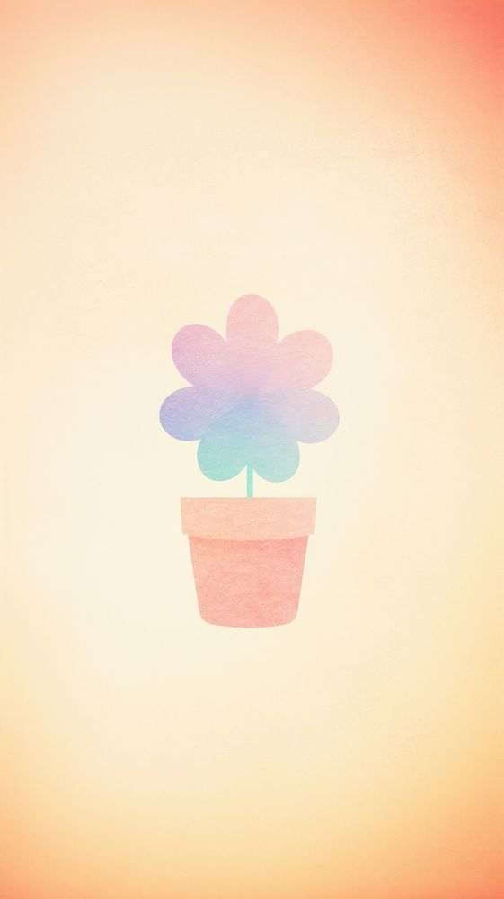 Flower in pot icon petal plant inflorescence. AI generated Image by rawpixel.