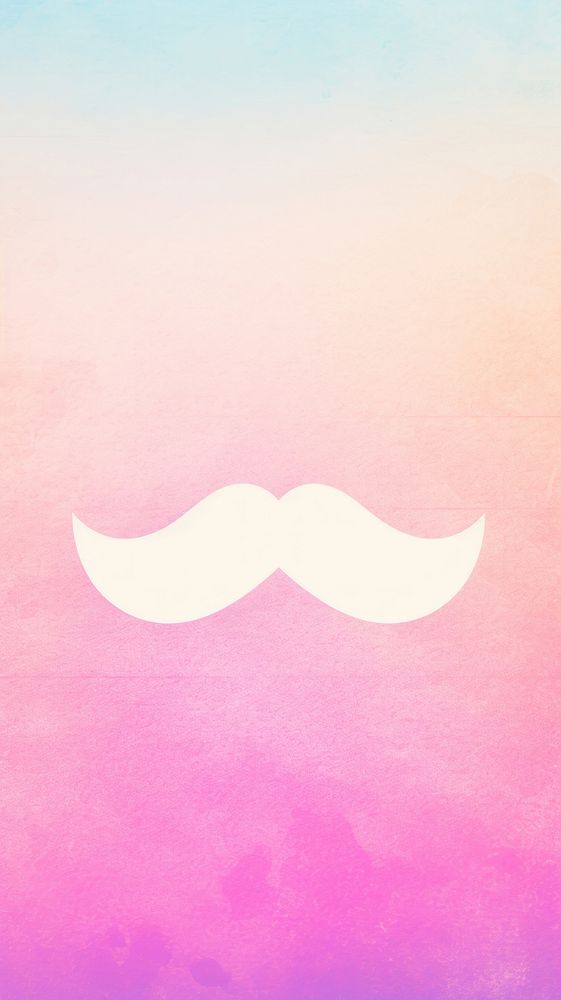 Moustache icon invertebrate backgrounds abstract. AI generated Image by rawpixel.