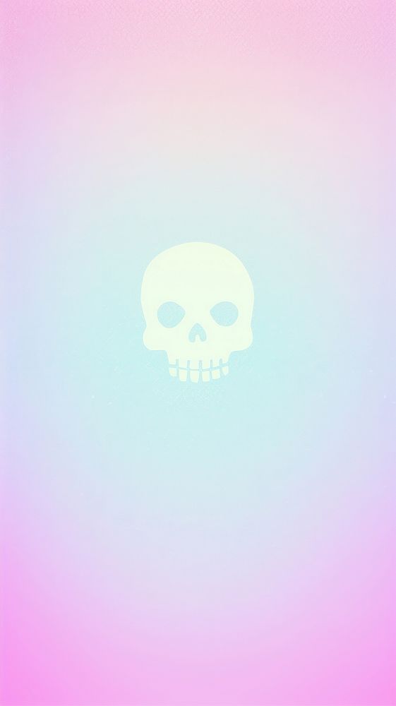 Skull icon purple magenta pattern. AI generated Image by rawpixel.