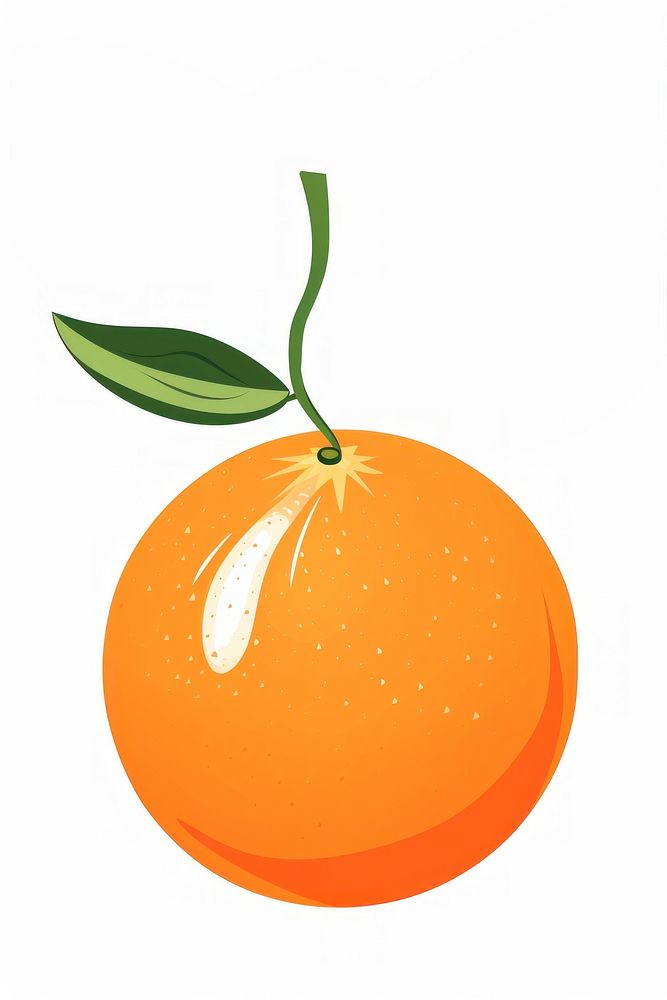 An orange fruit grapefruit plant. AI generated Image by rawpixel.