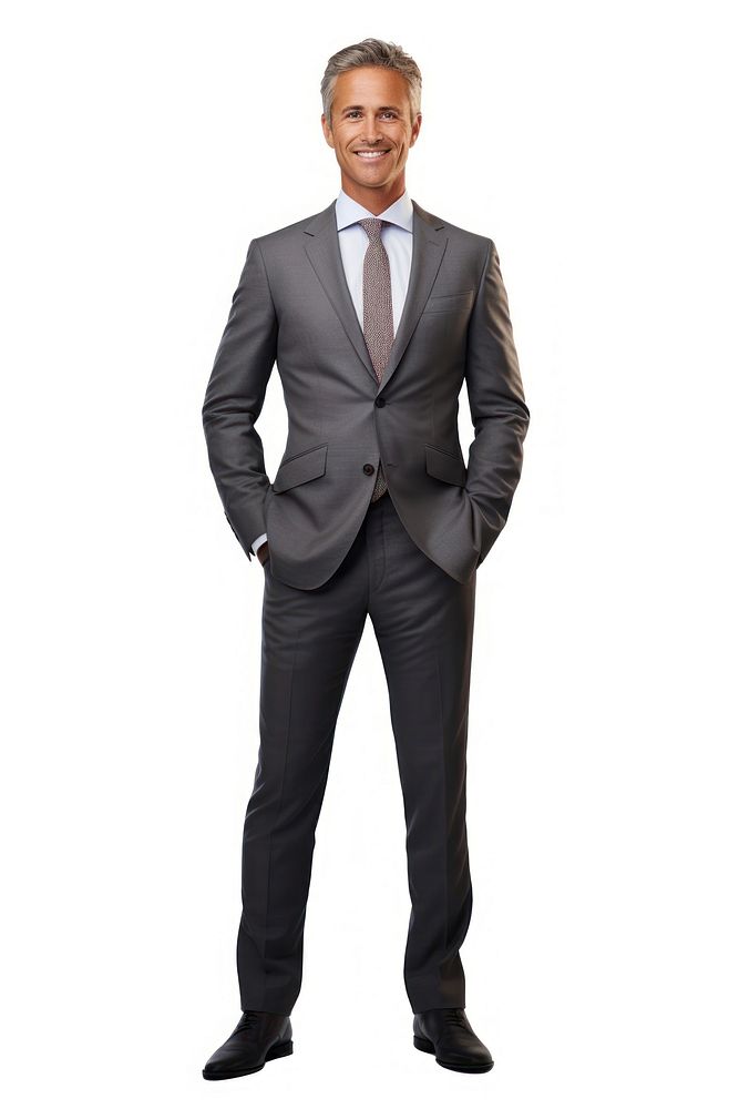 A businessman standing confidently tuxedo blazer adult. AI generated Image by rawpixel.