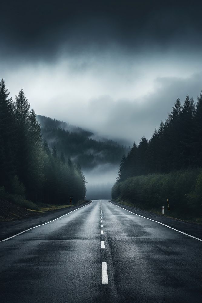East on a highway outdoors asphalt freeway. AI generated Image by rawpixel.