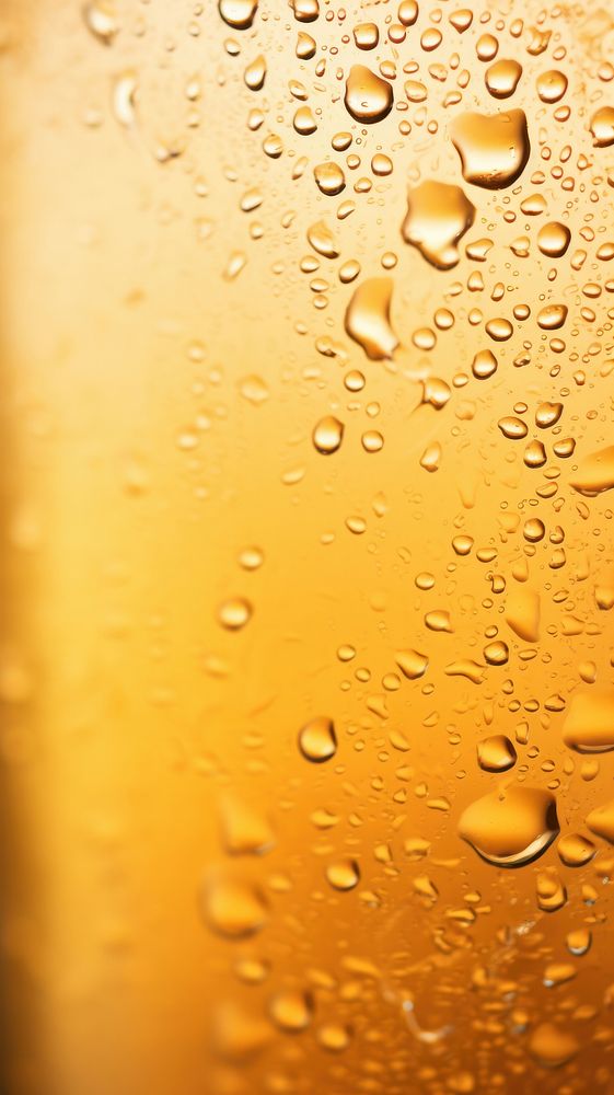 Beer rain macro photography condensation. AI generated Image by rawpixel.