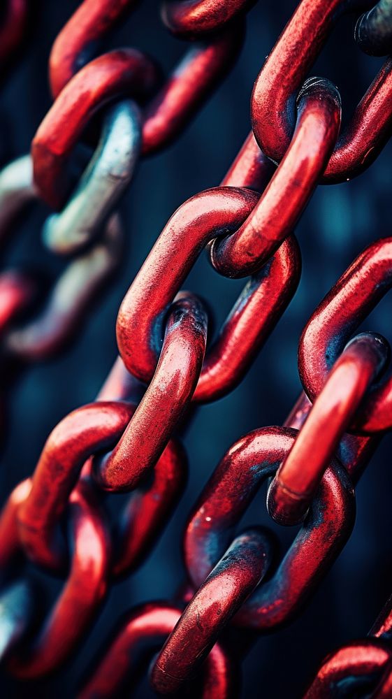 Chain macro photography backgrounds durability. AI generated Image by rawpixel.