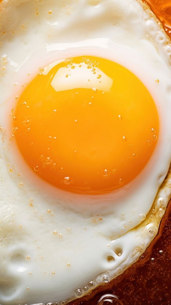 Fried egg food breakfast freshness. AI generated Image by rawpixel.