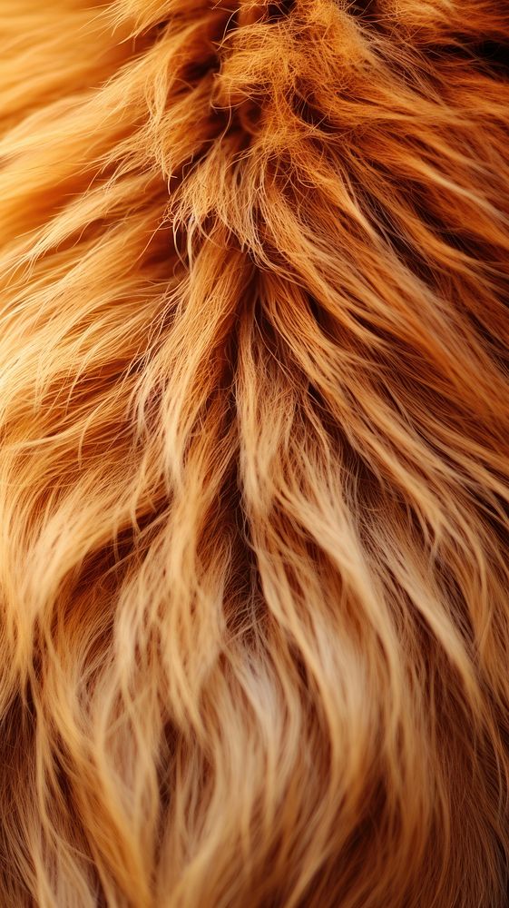 Lion skin texture fur backgrounds. AI generated Image by rawpixel.