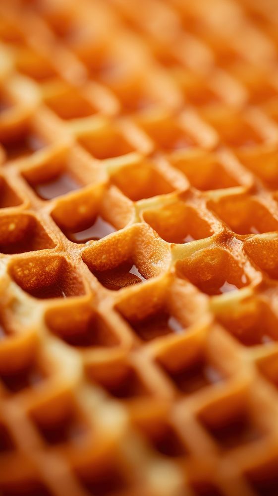 Waffle food backgrounds repetition. AI generated Image by rawpixel.