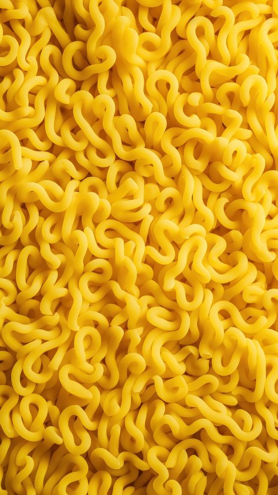 Yellow Instant noodles food backgrounds abundance. AI generated Image by rawpixel.