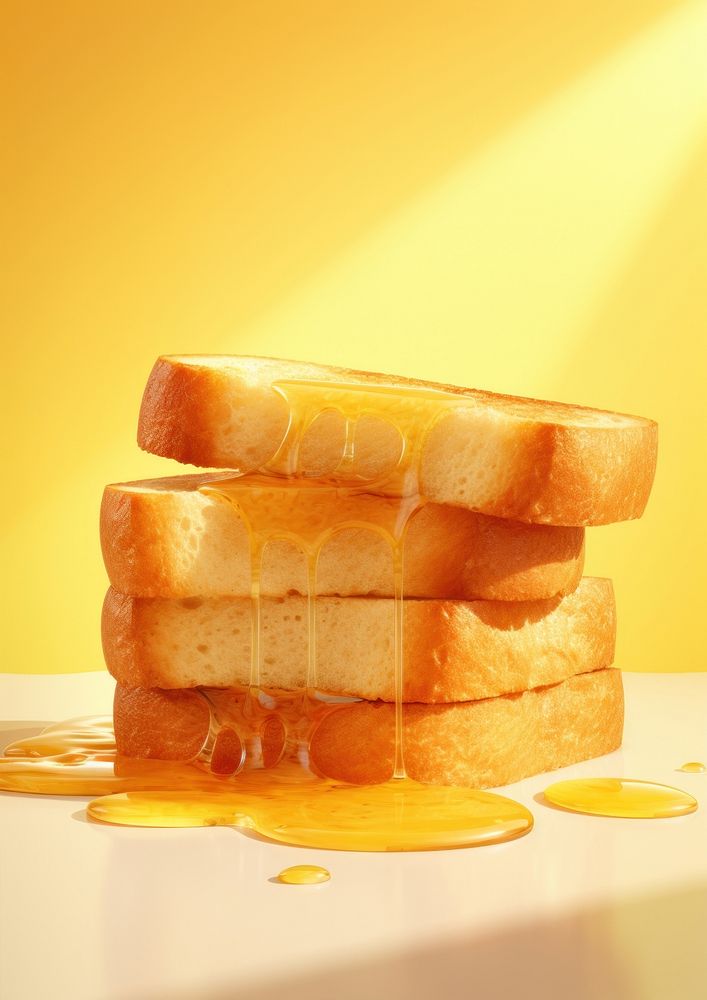 Cheese toast sandwich cut in two bread food medication. AI generated Image by rawpixel.