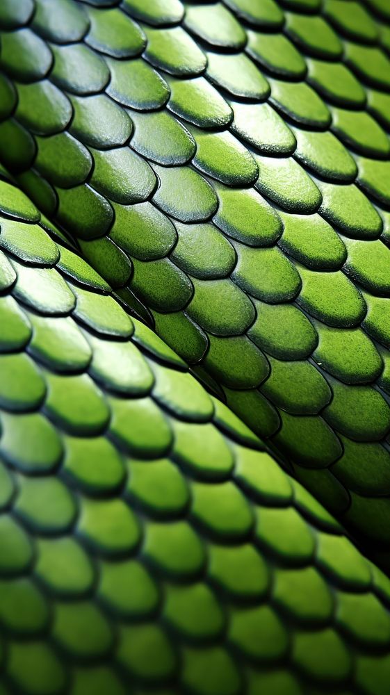 Green snake skin macro photography backgrounds repetition. AI generated Image by rawpixel.