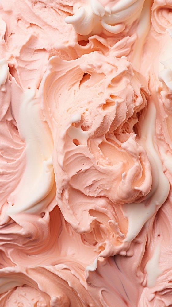 Ice cream texture dessert icing food. AI generated Image by rawpixel.