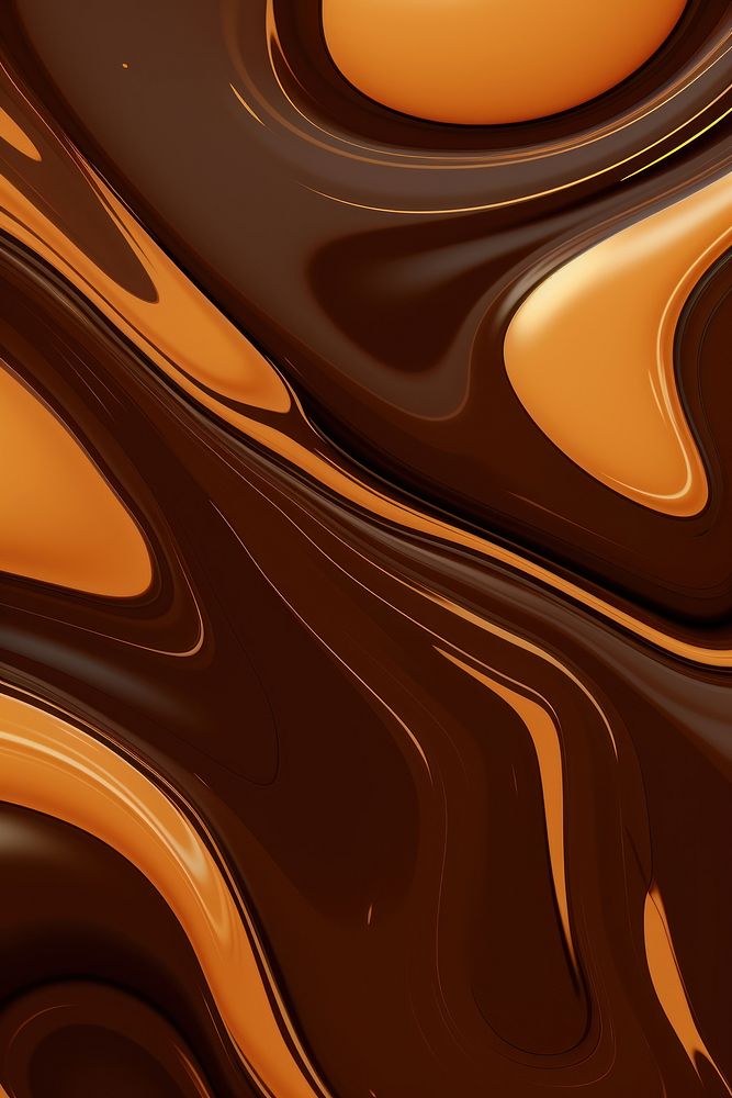 Chocolate backgrounds abstract pattern. AI generated Image by rawpixel.