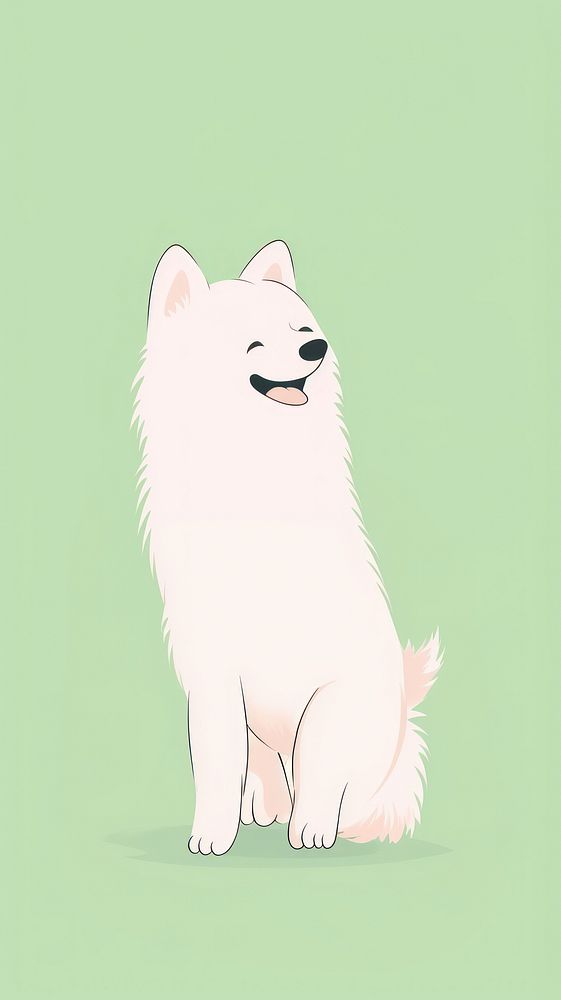A happy dog animal cartoon mammal. AI generated Image by rawpixel.