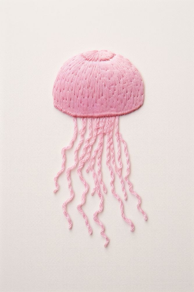 Pink Jellyfish jellyfish invertebrate simplicity. AI generated Image by rawpixel.