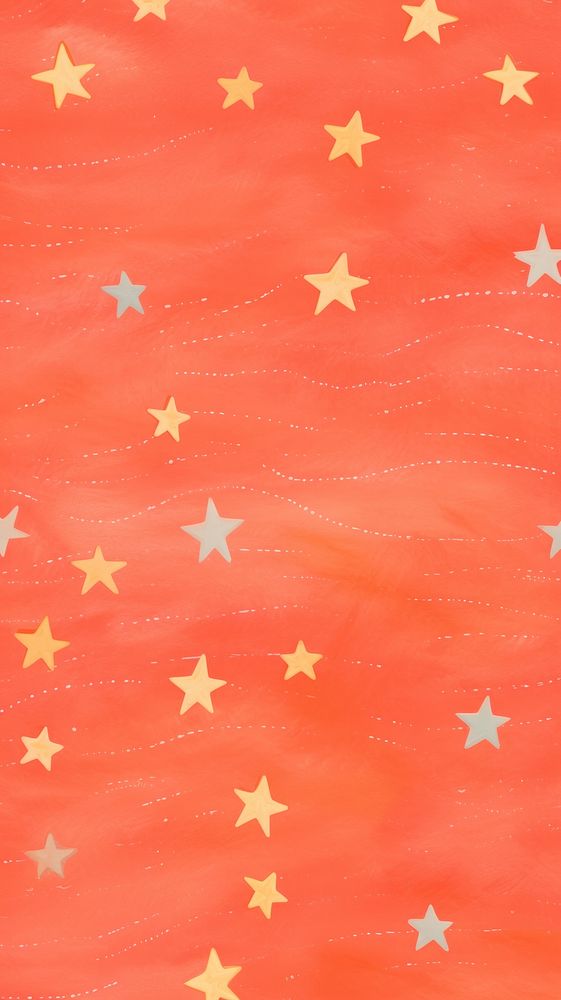Star pattern backgrounds texture red. AI generated Image by rawpixel.