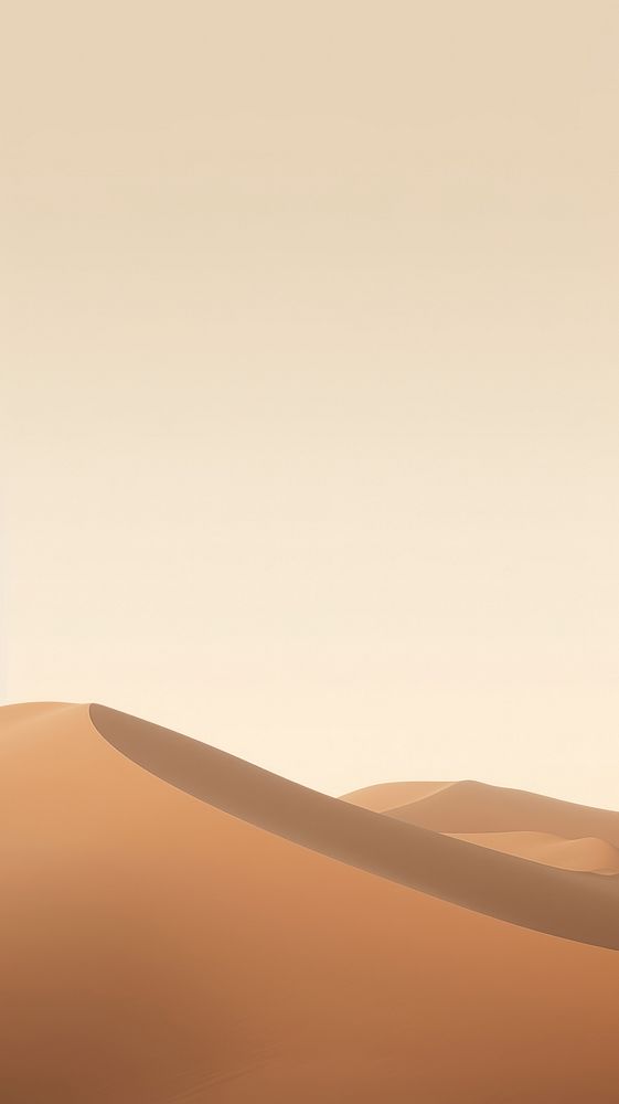 Desert outdoors horizon nature. AI generated Image by rawpixel.