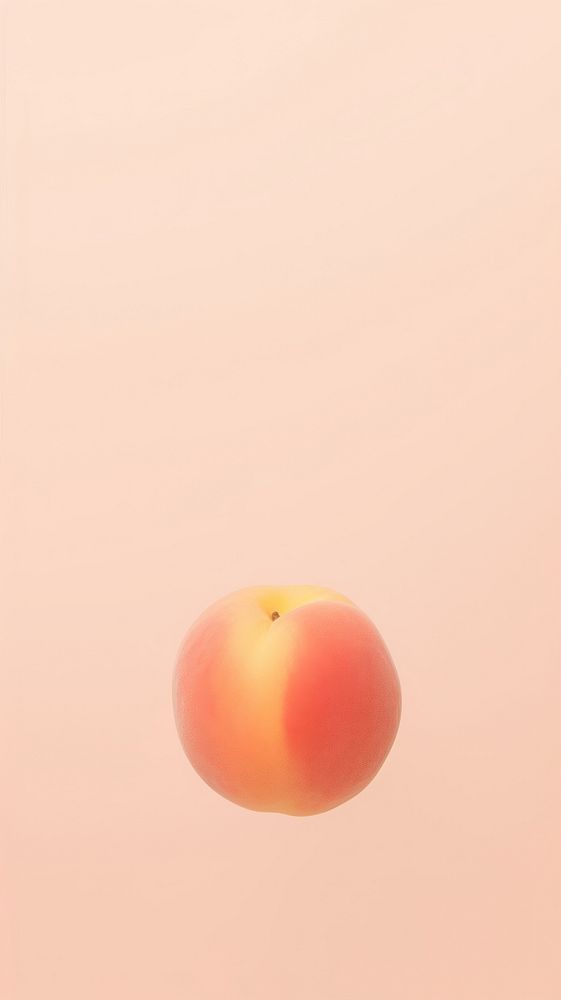 Peach plant simplicity apricot. AI generated Image by rawpixel.